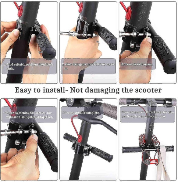Scooter Children's Adjustable Handlebar Handle Bar Child Safe Support Railing Fo Carousel 3