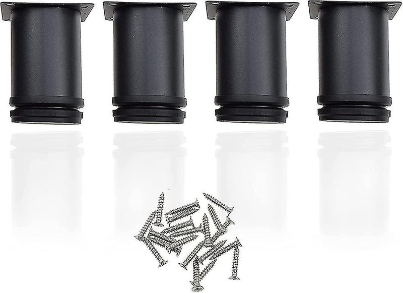 Height Adjustable Stainless Steel Furniture Feet 4 Pcs Heilwiy Black Diameter 50 Carousel 1