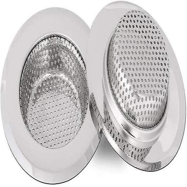 2 Pcs Kitchen Sink Strainer, Stainless Steel Sink Strainer, Sink Grid (large) Carousel 1