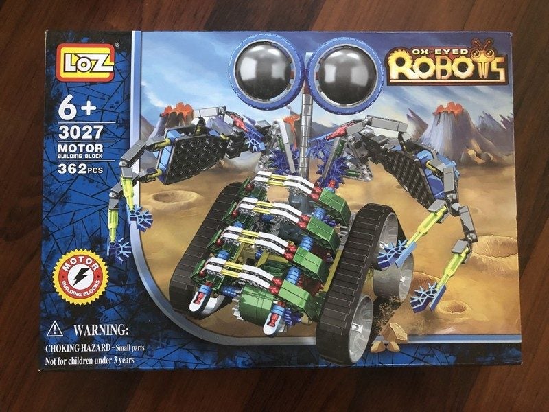 LOZ Construction Ox Eyed Robot Carousel 1