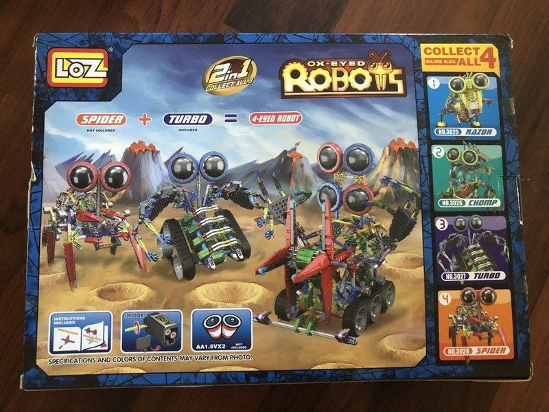 LOZ Construction Ox Eyed Robot Carousel 2