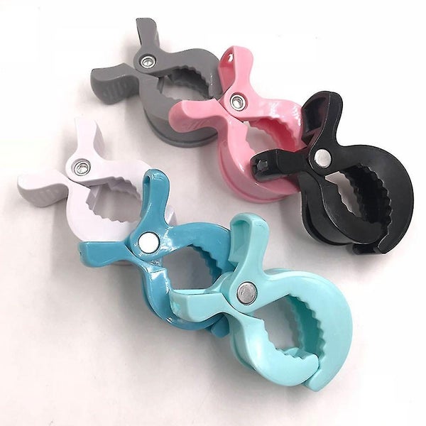 2pcs Baby Stroller Clamp Alligator Clip Pram Peg Portable Stroller Hook Baby Car Carousel 2
