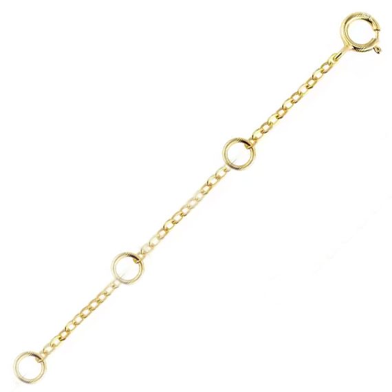 Gold Chain Extender (10cm) Carousel 1