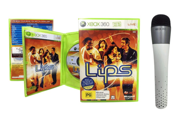 SING! Lips! (COMPLETE SET) *MICROPHONE + GAME* Carousel 20