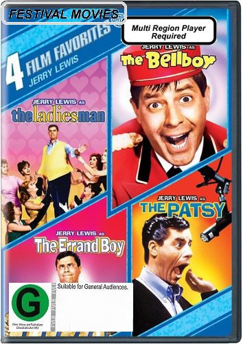 4 Film Favourite Jerry Lewis - DVD