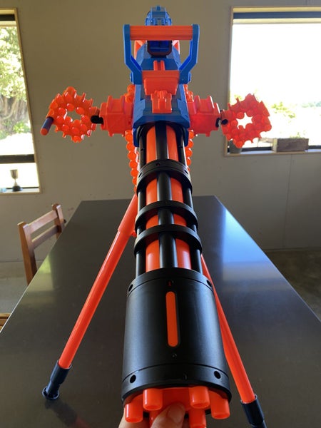 ZURU X Shot Insanity Motorised Rage Fire -hardly used ** RRP $119.99 ** Carousel 7