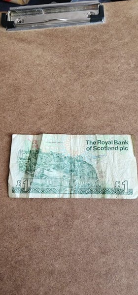 Scotland one pound bank note x1 Carousel 2