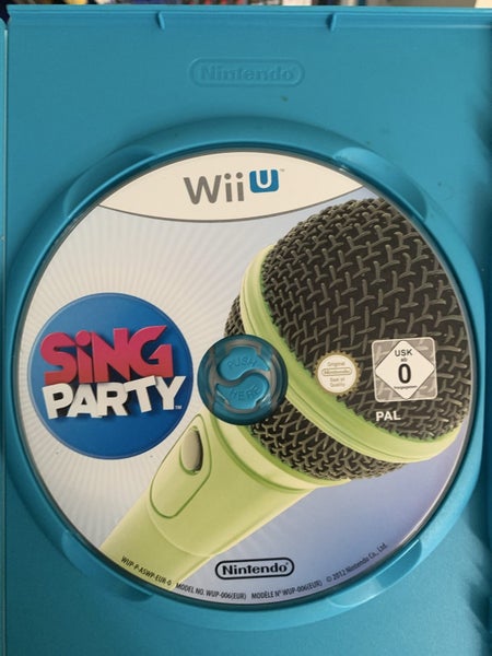 Sing party Wii u game sing star Carousel 2