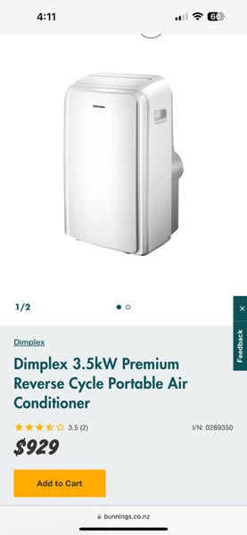 Dimplex 3.5kw aircon Carousel 1