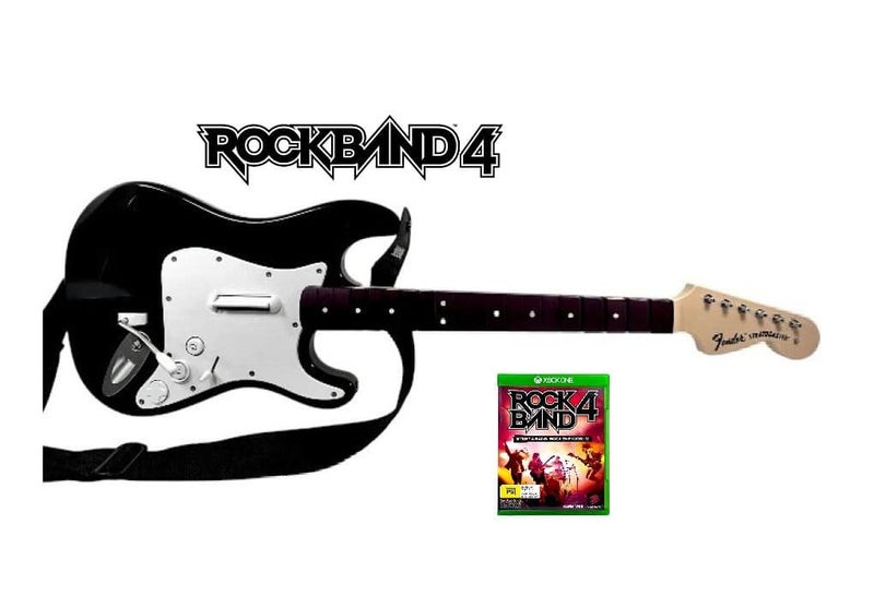 ROCK BAND 4 (Xbox One) GUITAR + GAME BUNDLE Carousel 1