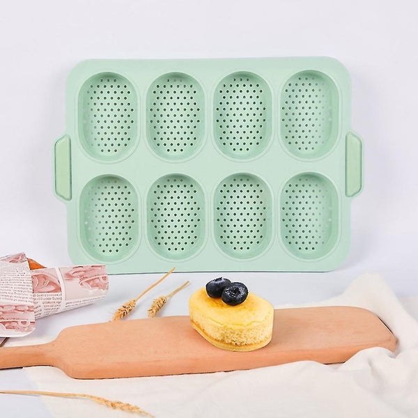 8 In A Row Cake Silicone Mould With Vent Design Foldable Space Saving Mould For Carousel 2