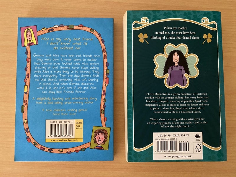 2 x Jacqueline Wilson books Carousel 2