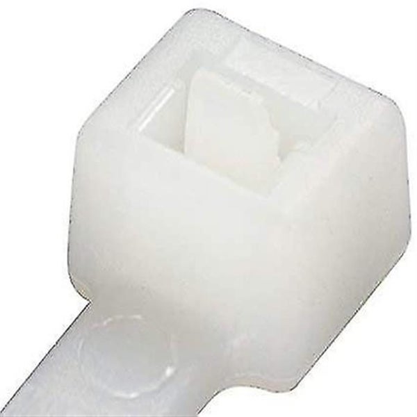100 Pack Cable Ties, White/natural, 200mm X 3.6mm, Premium Quality Plastic Cable Carousel 2