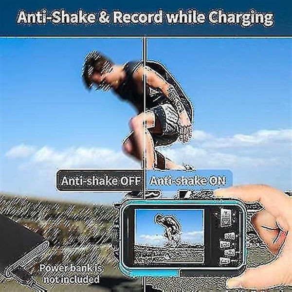 Waterproof Camera 10 Ft 2.7k Full Hd 48mp Underwater Camera 16 x Digital Zoom W Carousel 5