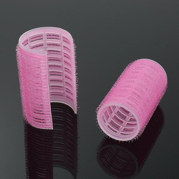 2pcs/set Plastic Hair Rollers Curlers Bangs Self-adhesive Hair Volume Hair Curli Carousel 5