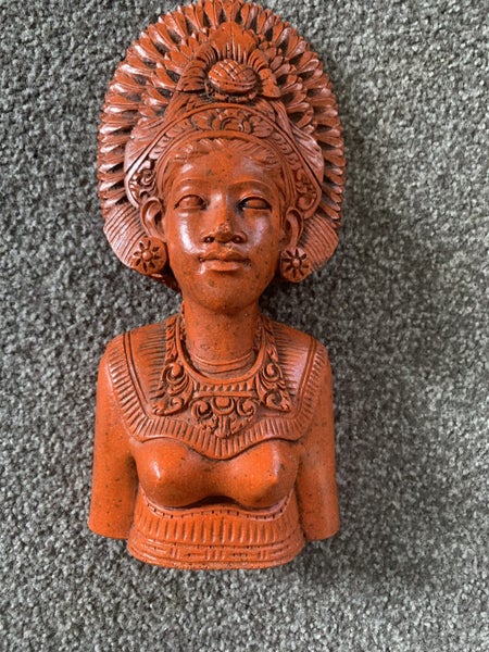Vintage Bali Goddess Bust Carousel 1