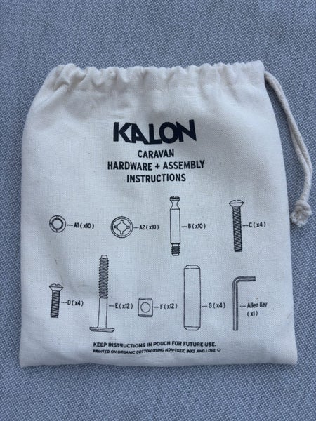Kalon Caravan Cot + Nature Baby organic cot mattress Carousel 7