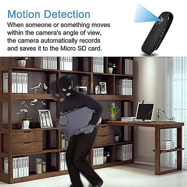 Mini 1080p Body Camera - Hidden Cameras for Personal Wearable Video - Pocket Wor Carousel 4