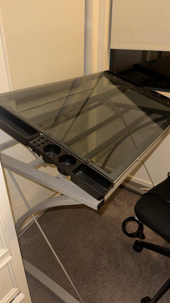 Glass work/study desk Carousel 1
