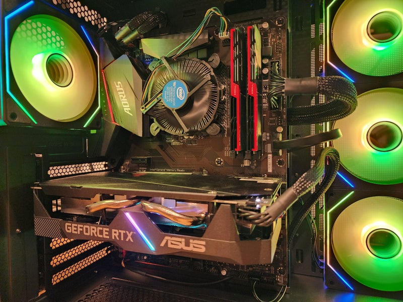 Gaming PC, Intel I5 10400, 32GB RAM DDR4, RTX 206062865827461249112