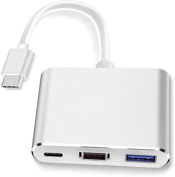 Usb-c To Hdmi Adapter (supports 4k/30hz) - 3-in-1 Type-c Converter Cable - For 2 Carousel 1