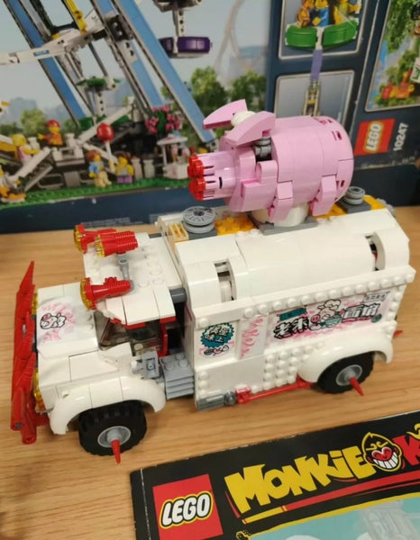 LEGO Monkie Kid 80009 Pigsy's Food Truck Carousel 2