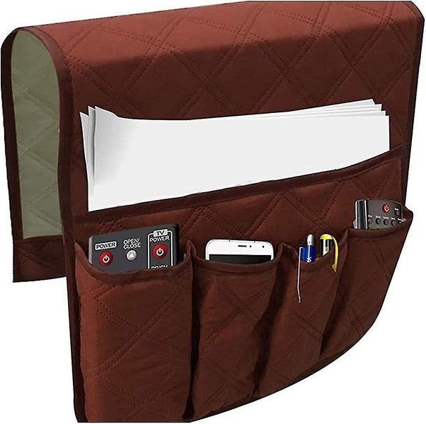 Armrest Storage Bag Non-slip Sofa Armrests Organizer 90 * 33cm 5 Pockets Sofa Or Carousel 1