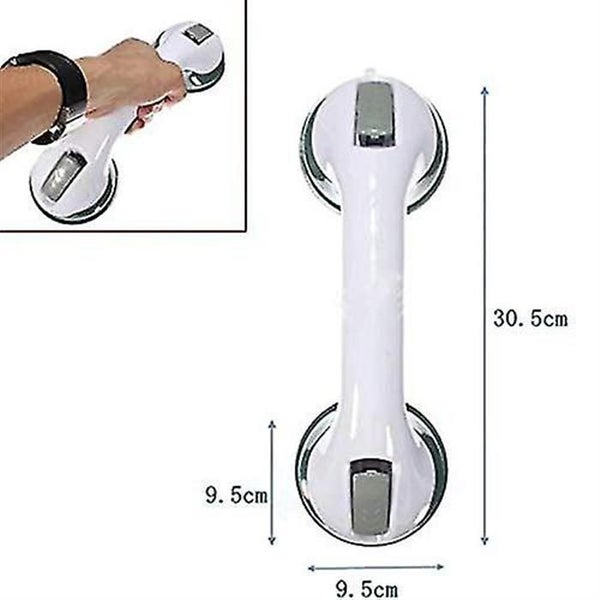 Grab Bar Suction Shower Handle & Bathroom Balance Bar - Safety Hand Carousel 1