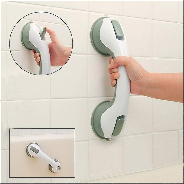 Grab Bar Suction Shower Handle & Bathroom Balance Bar - Safety Hand Carousel 2