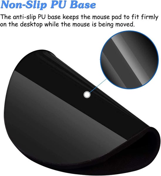 Mouse Pad With Gel Wrist Rest, Comfort With Ergonomic Wrist Rest Mouse Pad - Bl Carousel 3