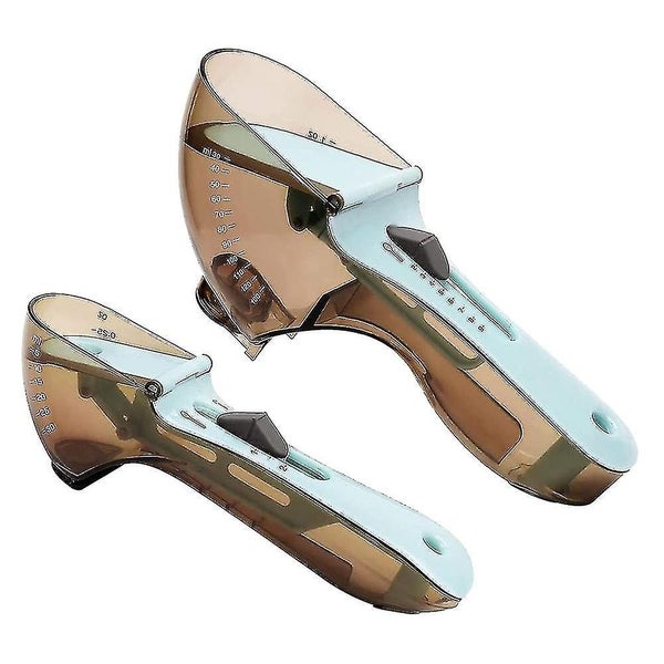 Adjustable Measuring Cups And Spoons Set Of 2, Kitchen Tablespoon Carousel 1