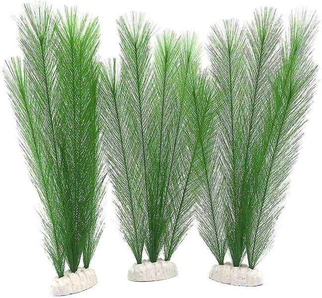 Aquarium Decoration, Plastic Artificial Green Water Plants Carousel 1