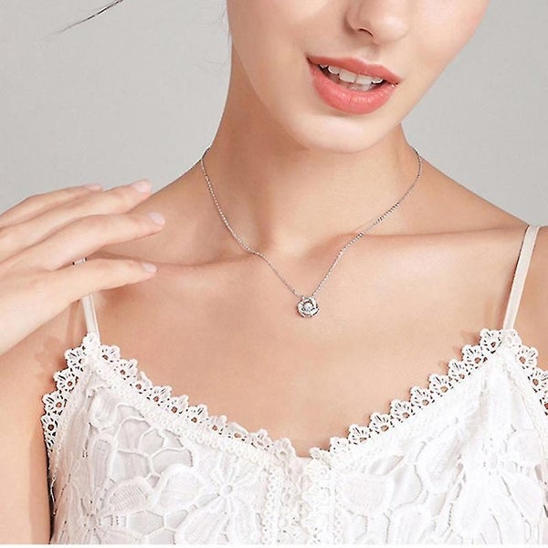 Trendy Necklace For Women Girls Bling Glass Neck Chain Jewelry Gift Female Choke Carousel 2