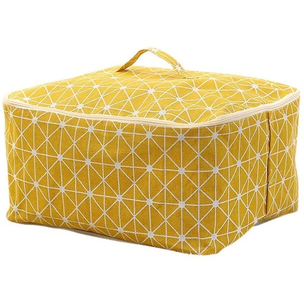 Large Linen Storage Bag - Durable, Dustproof, For Storing Clothes, Blankets, Toy Carousel 1