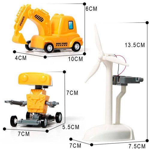 Brine Power Kit 3-in-1 Science Educational Toy Carousel 3