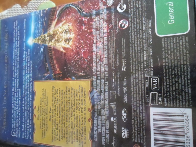 DVD - THE POLAR EXPRESS Carousel 2