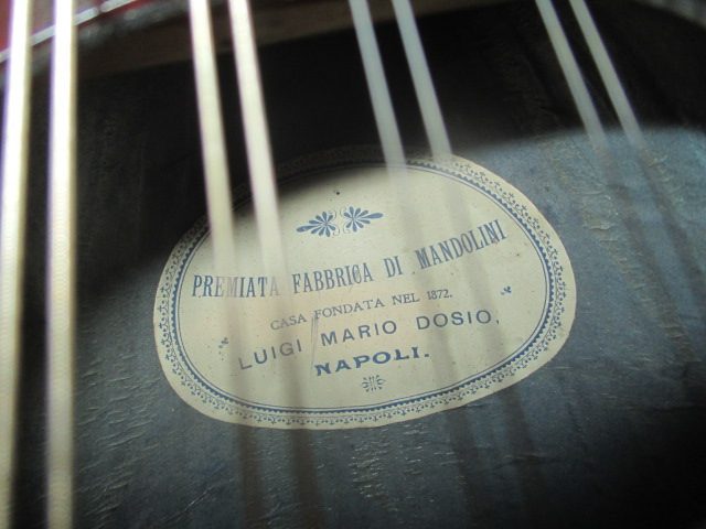 MANDOLIN ITALIAN. CASED VINTAGE . EXCELLENT. Carousel 14