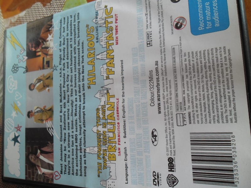 DVD- FLIGHT OF THE CONCHORDS Carousel 2