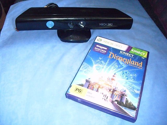 Kinect Sensor and Disneyland Adventures game Carousel 1