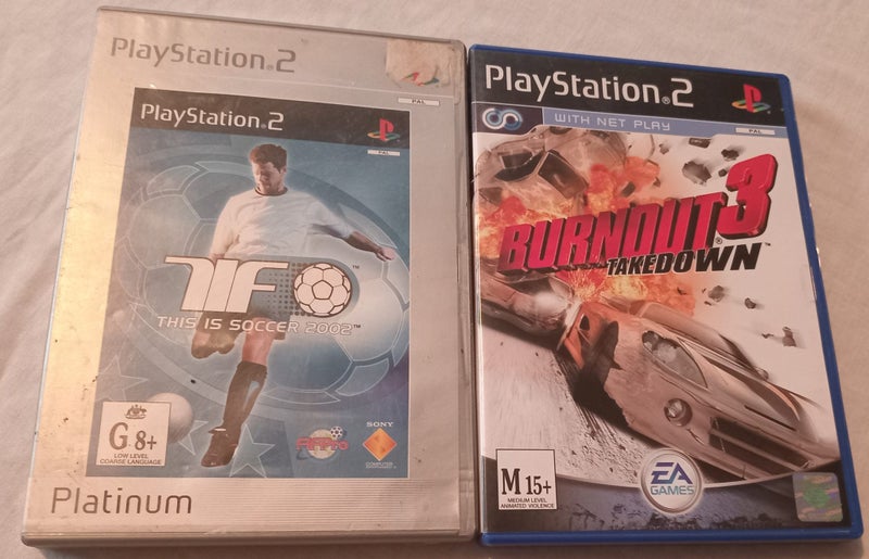 PS2 SLIMLINE CONSOLE + GAMES Carousel 2