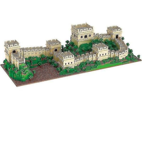 Old Chinese Building Great Wall Blocks Assembly Model Brain Game Lz8022| Carousel 1