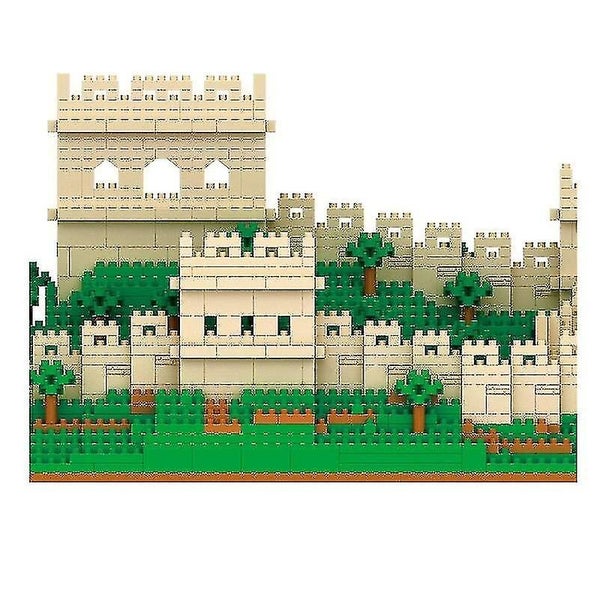 Old Chinese Building Great Wall Blocks Assembly Model Brain Game Lz8022| Carousel 5