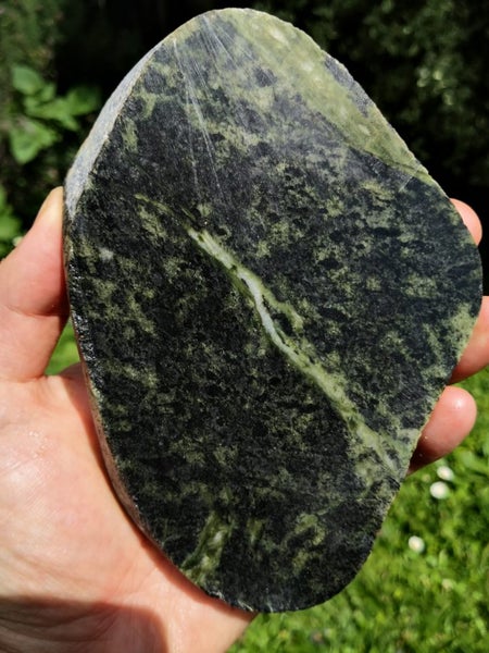 Pounamu greenstone carving Tiki slab Carousel 2