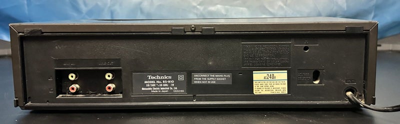 Vintage Technics Tape Deck RS-B10 Mid 80s Carousel 3