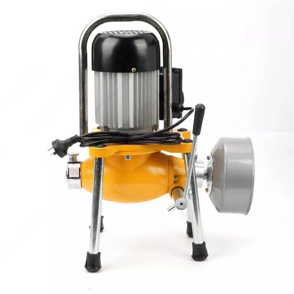 Drain Cleaner Machine Snake Electric 700W Plumbing Sewerage Pipe 66ft 20m Carousel 8