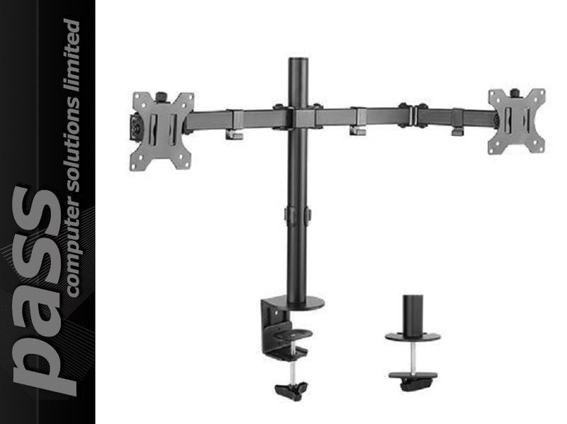 Dual (2x) Dell UltraSharp U2419H 23.8” FHD IPS LED LCD Monitors + Dual Mount!! Carousel 2