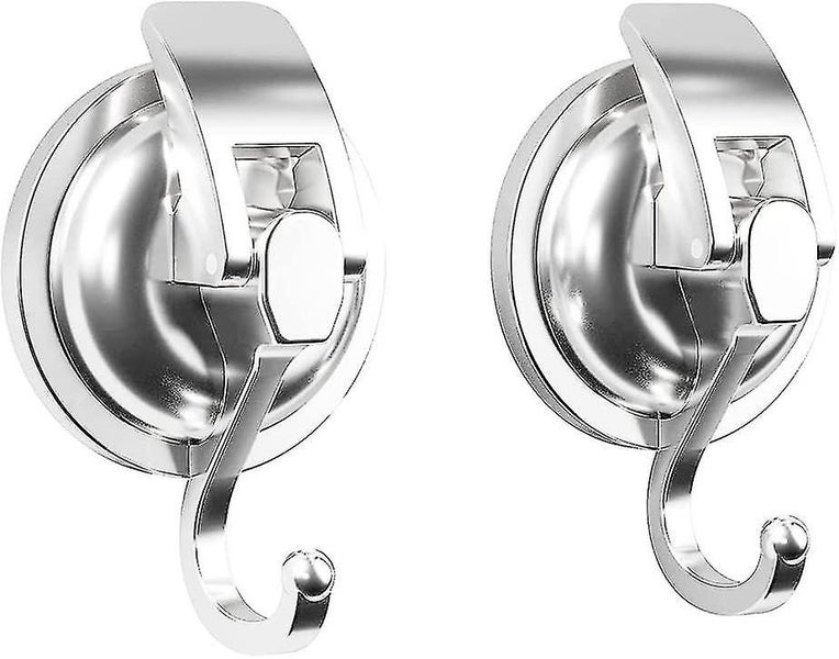 Suction Cup Hooks 2 Piece Vacuum Suction Cup Hook Water Resistant Anti-rust Seam Carousel 1