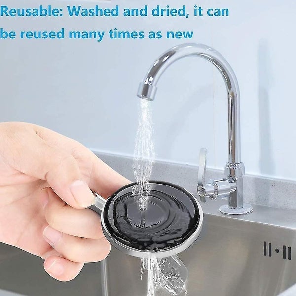 Suction Cup Hooks 2 Piece Vacuum Suction Cup Hook Water Resistant Anti-rust Seam Carousel 5