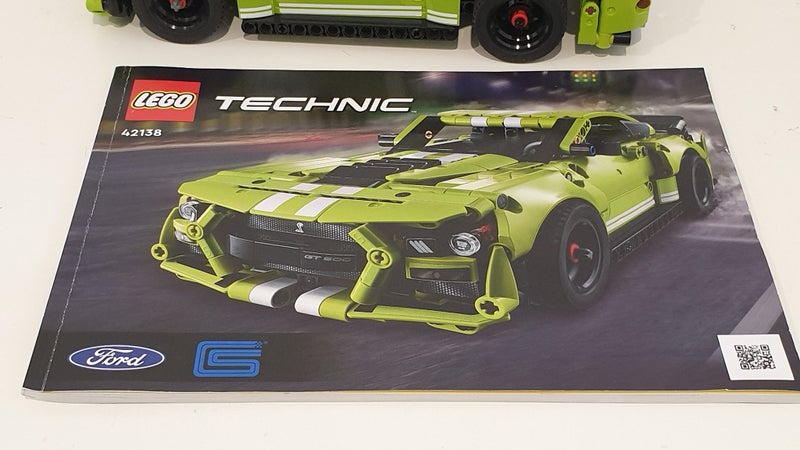 Lego Technic 42138 Ford Mustang Shelby GT500 inc Instructions Complete Carousel 8