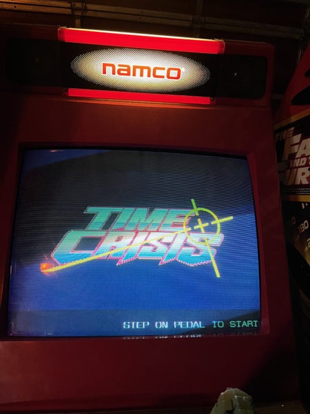 Time Crisis Arcade Machine Carousel 1